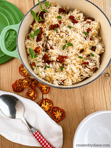 HOW TO MAKE sun dried tomato rice createdbydiane (1)