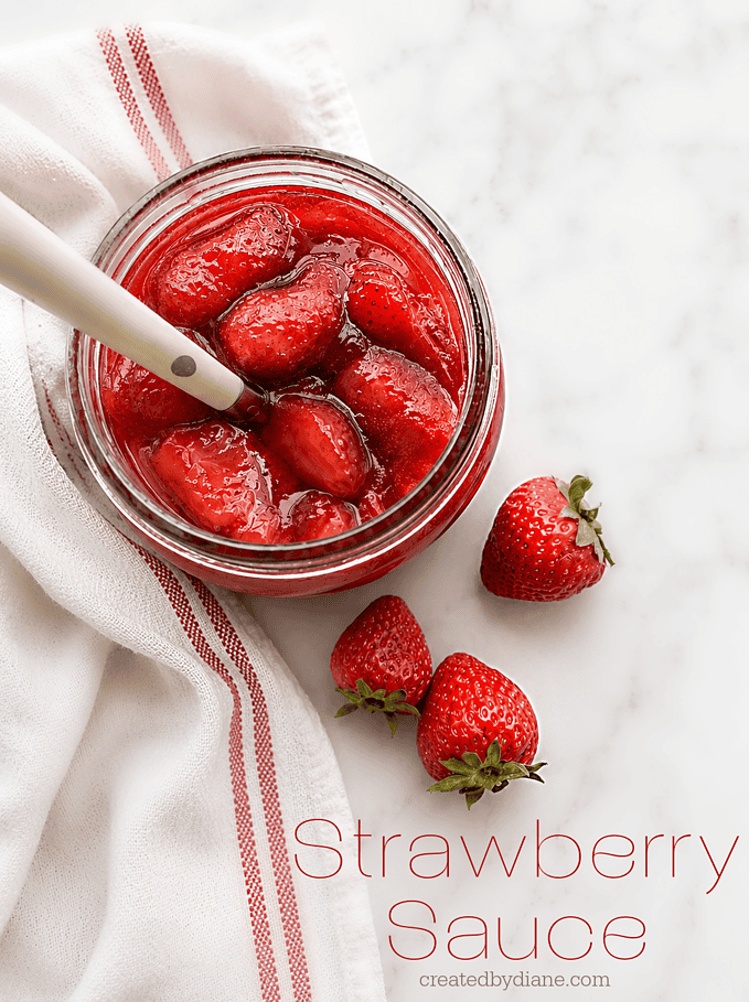 strawberry sauce recipe
