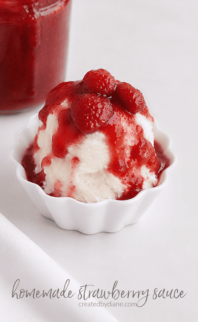 homemade strawberry sauce recipe