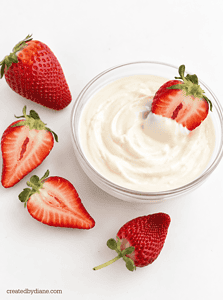 sweet fruit dip createdbydiane