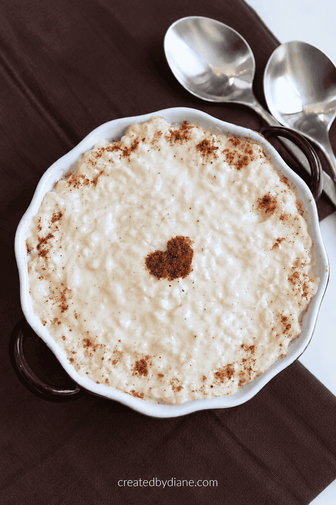 creamy rice pudding recipe